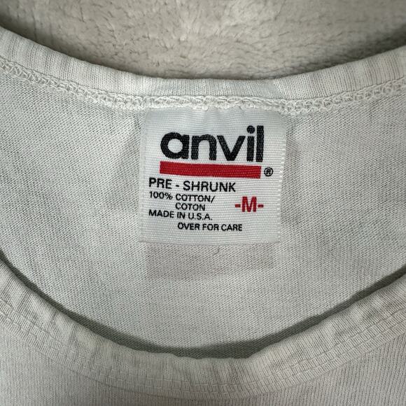 VTG Rolex Regatta Tank Top Shirt Men’s Size M White 1988 St Thomas Yacht Club - Picture 6 of 9